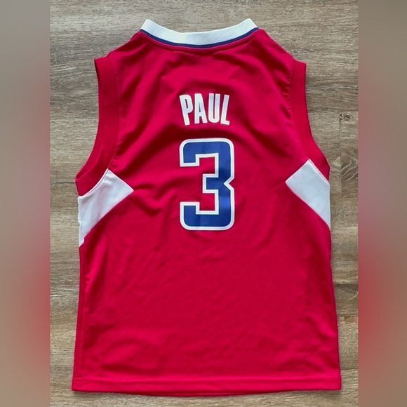 Adidas Los Angeles Clippers Jersey Chris Paul #3 Kids YOUTH Medium 10-12 - Picture 5 of 7